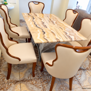 6 Seater Marble Set
