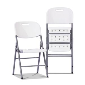 Foldable White Chair