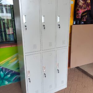 6 Lockers Cabinet