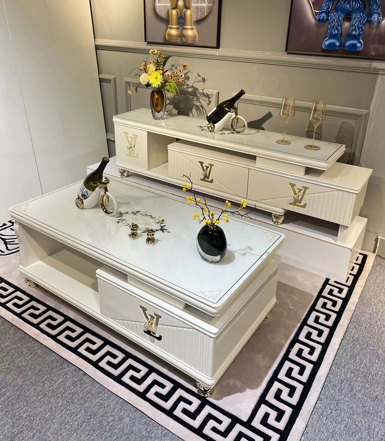 Matching Stand and Coffee Table Set Matching Stand and Coffee Table Set