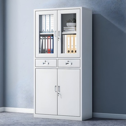2-Door Half-glass Office Cabinet 2-Door Half-glass Office Cabinet