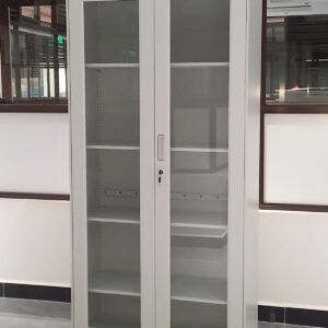 Full glass filing cabinet